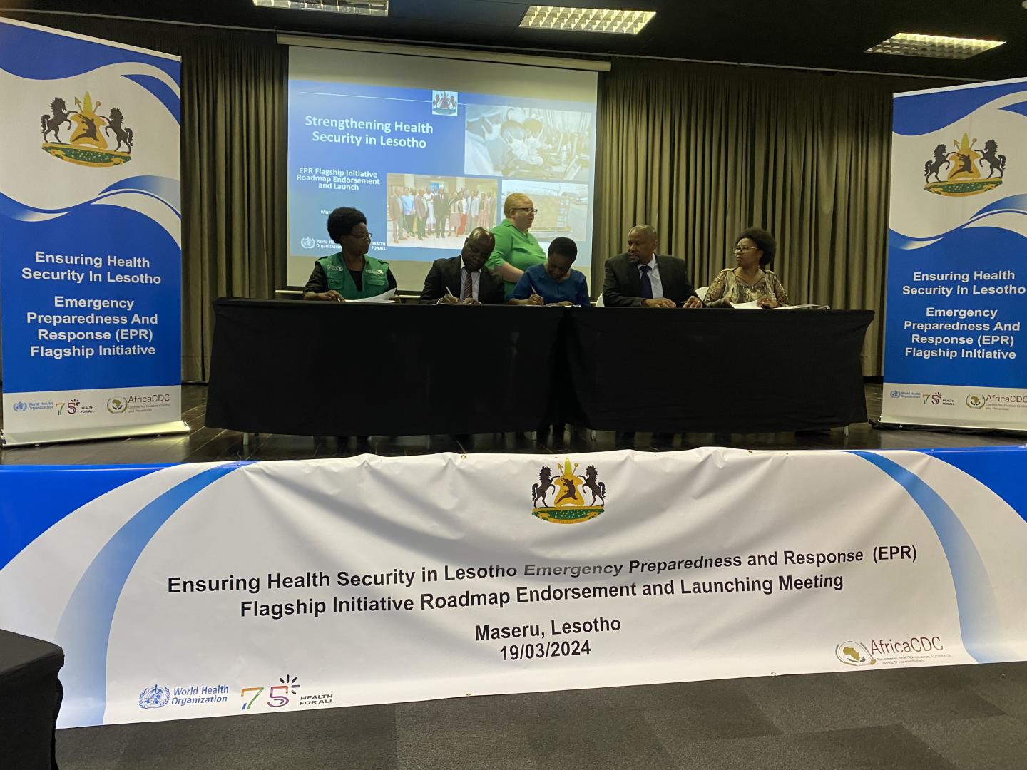 Lesotho Endorses Emergency, Preparedness, Response Flagship Initiative ...